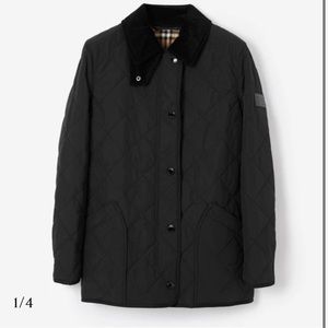 Burberry Diamond Quilted Thermoregulated Barn Jacket
